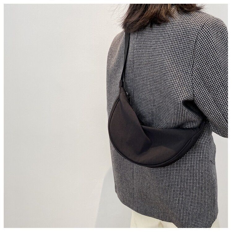 Damen Crossbody Hüfttasche aus Nylon, große Kapazität 4