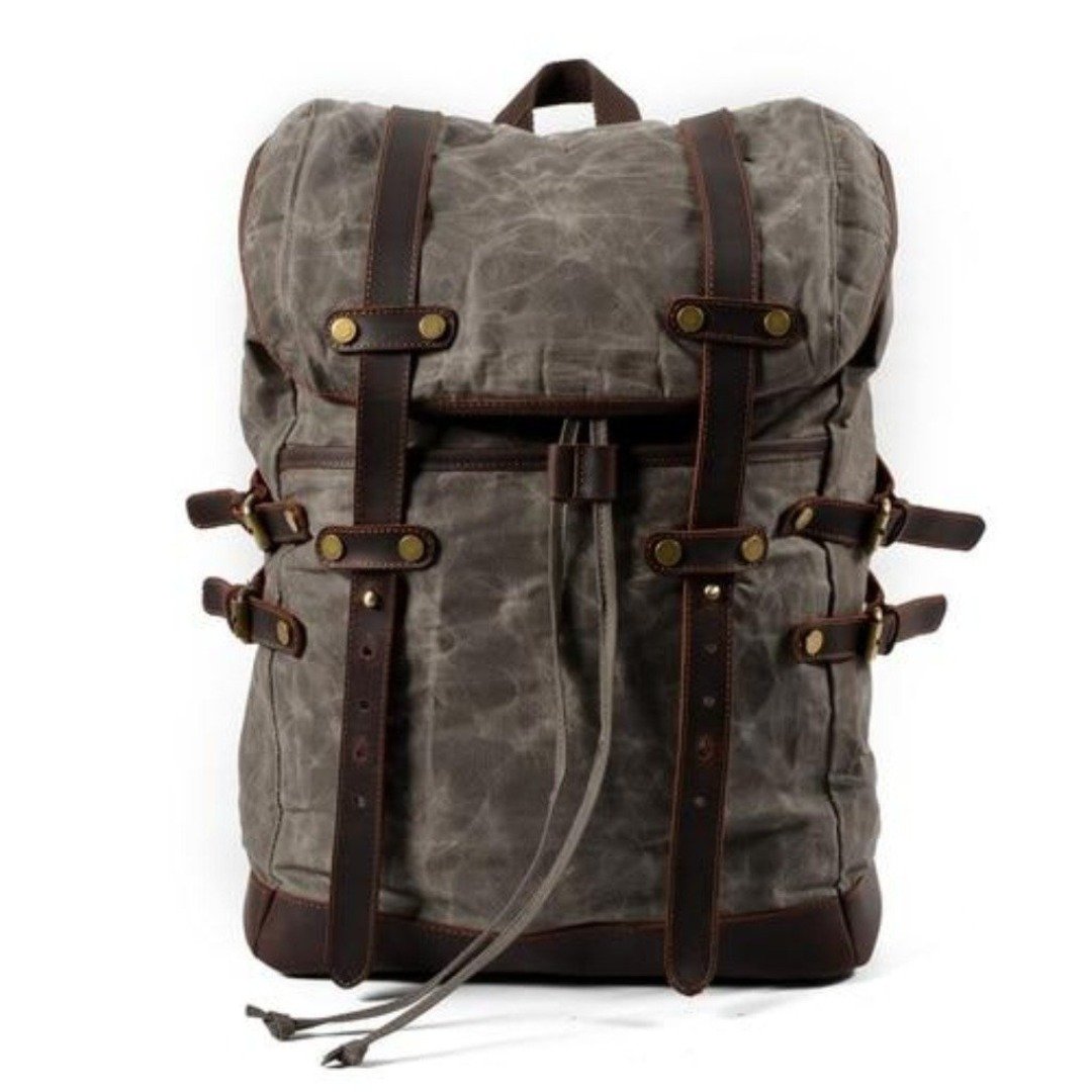 Wasserdichter Canvas-Rucksack für Herren 2
