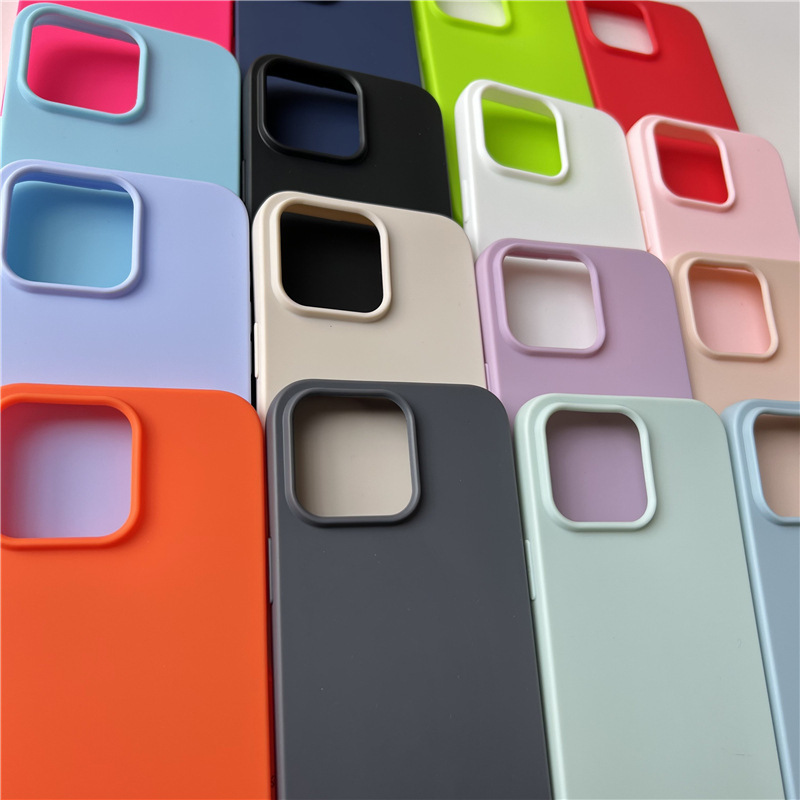 Silikon-Handyhülle mit Stoßschutz für Apple 4