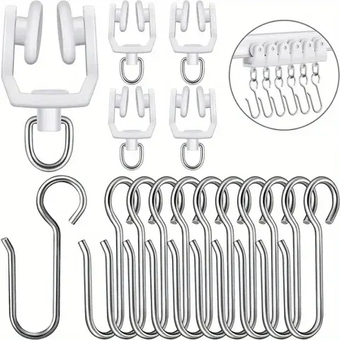 Vorhangschienenrollen-Set