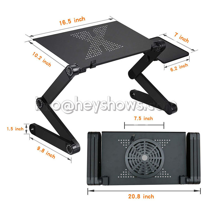 Universeller Laptopständer mit Mauspad 2