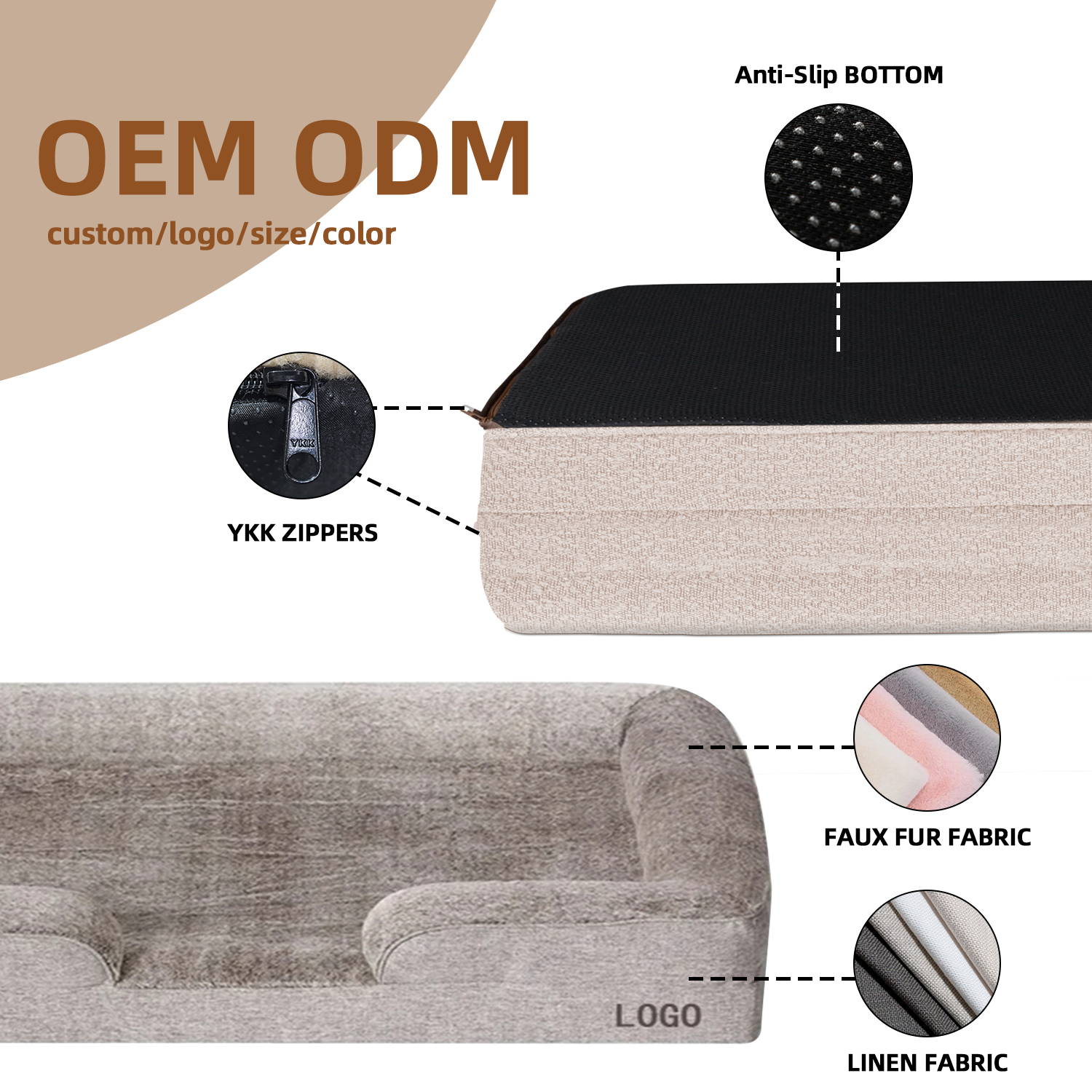 Orthopädisches Memory-Foam-Hundebett 4
