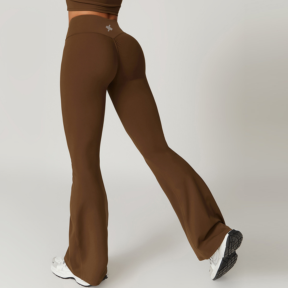 Nylon Schlaghose mit weitem Bein für Damen 4