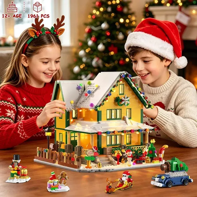 Weihnachtshaus-Bausatz 3