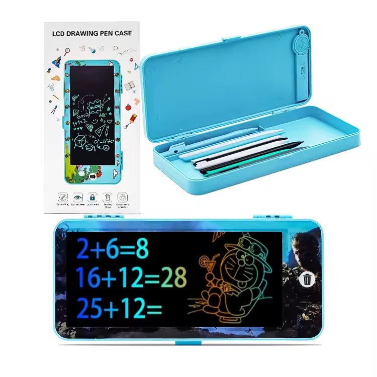 Wasserdichtes Kinder-Federmäppchen mit Zeichentablet