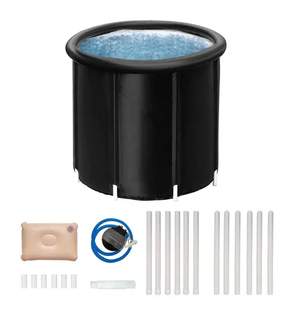 Tragbare XXL Eisbadewanne aus PVC 2