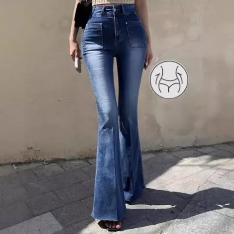 Highwaist-Jeans