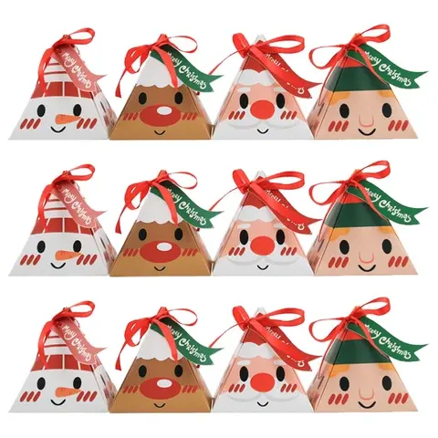 Weihnachts-Süßigkeiten-Geschenkbox