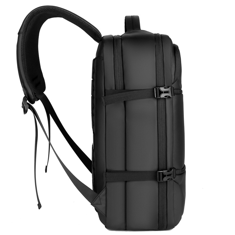 Erweiterbarer wasserfester Laptop-Rucksack für Reisen 4
