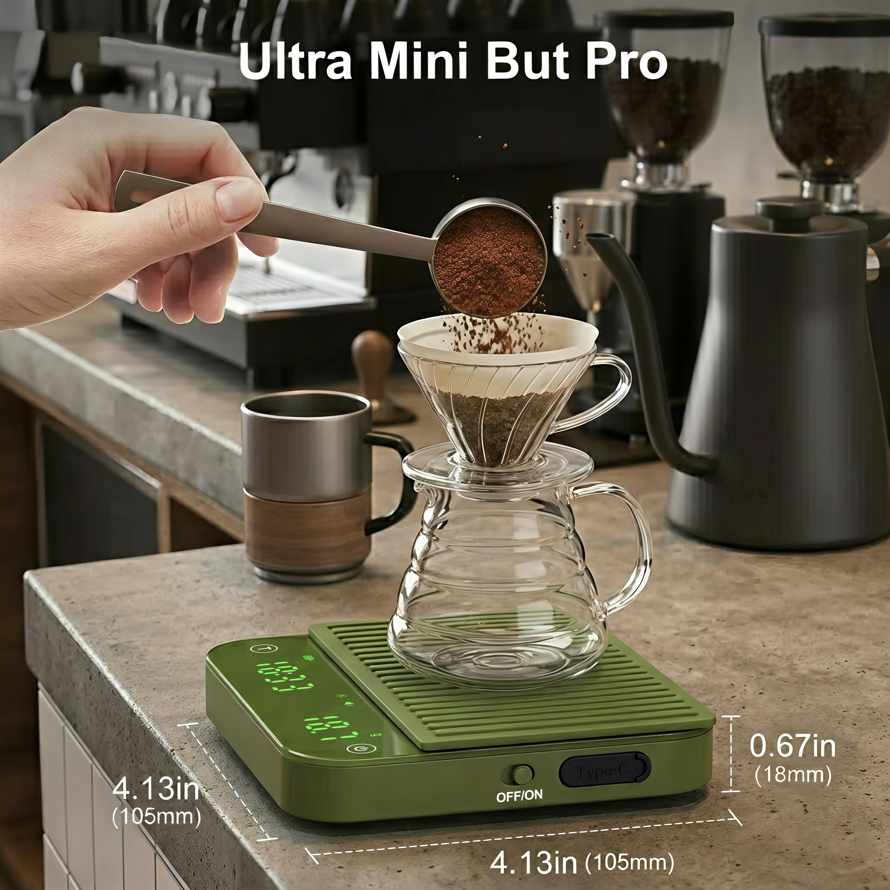 Mini-Taschenwaage mit LED-Display, USB-Akku 2