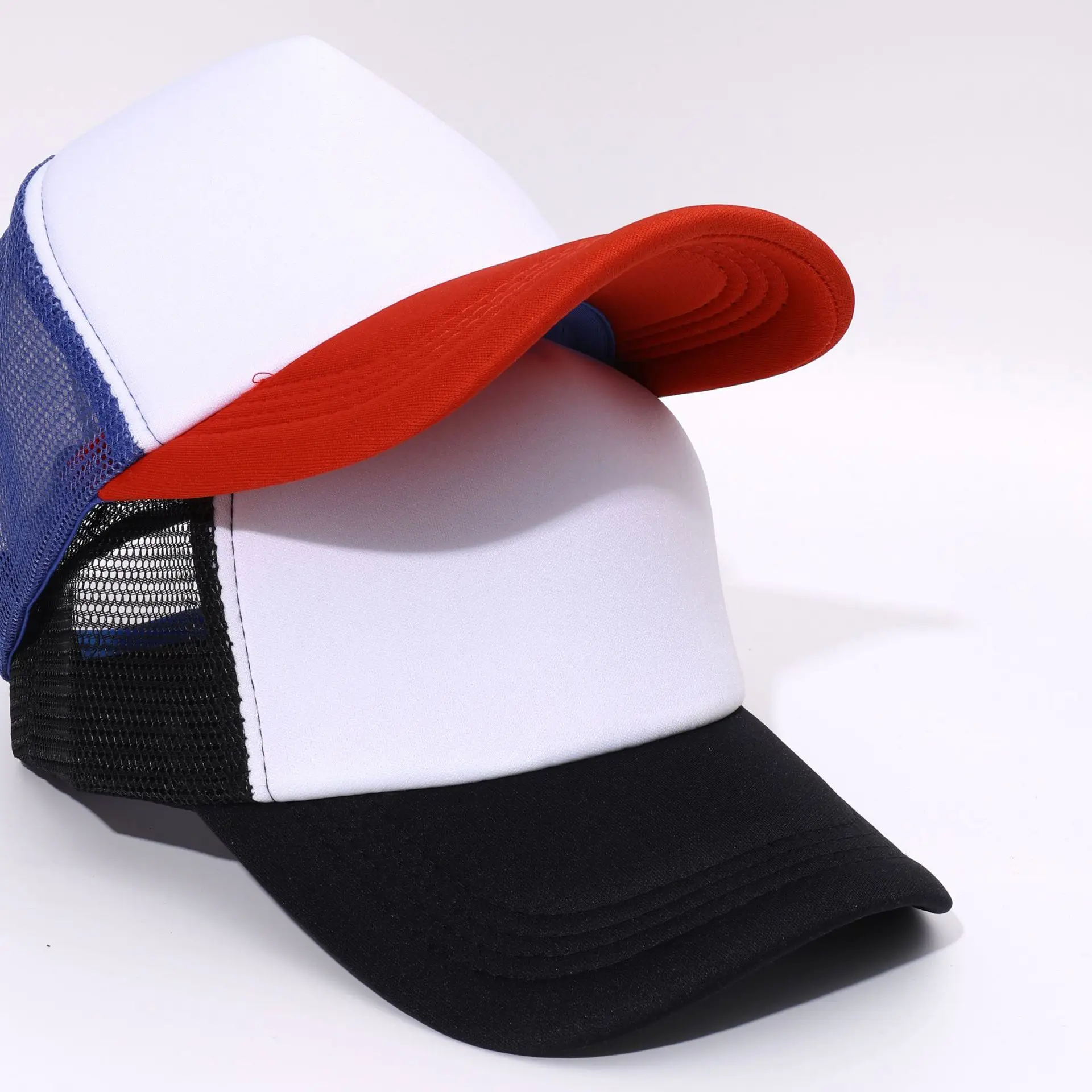 Mesh-Baseballcap im 5-Panel-Stil, Snapback 2