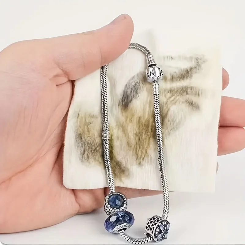 Schmuck-Poliertücher für Gold und Silber, 10 Stück