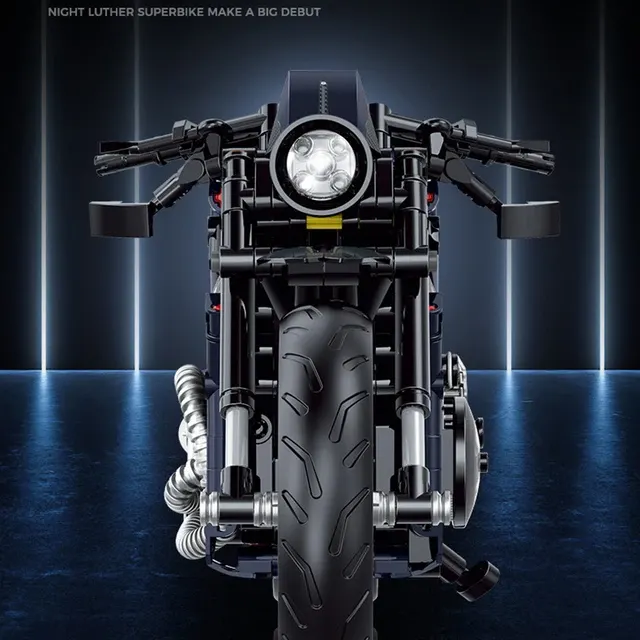 Motorrad-Bausteine-Set 3