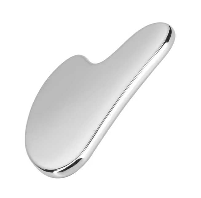 Edelstahl Gua Sha Set für Gesichtsmassage 3