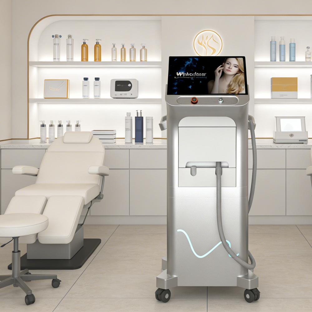 Dynamisches Diodenlaser-Haarentfernungsgerät mit KI-Spotgröße 3