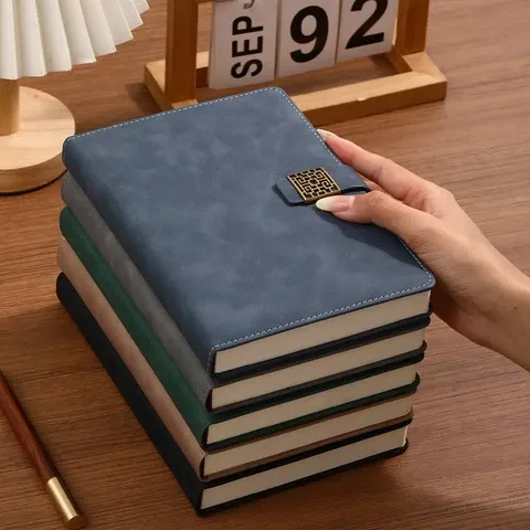 Kunstleder-Notizbuch
