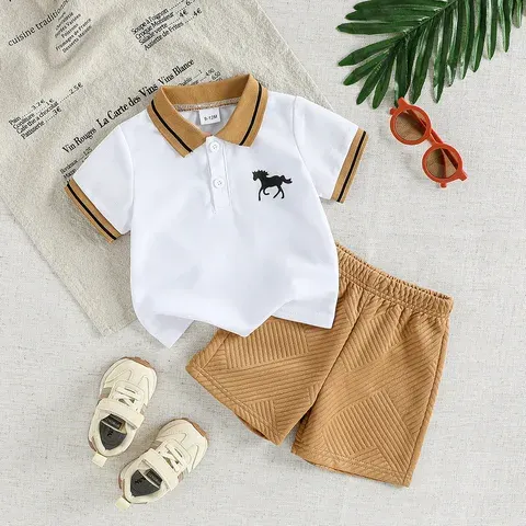 Baby T-Shirt-Shorts-Set