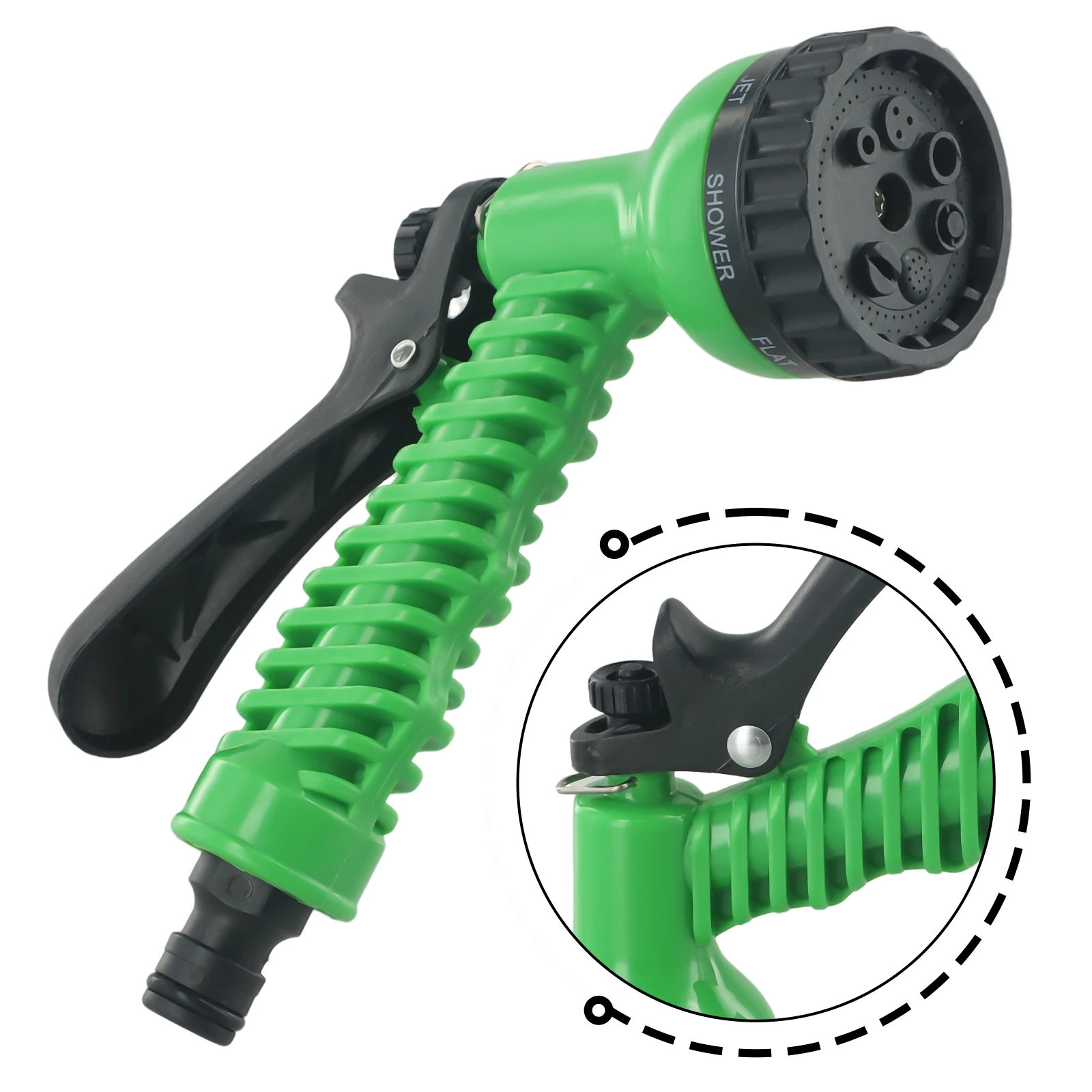 Grüner Hochdruck-Gartensprinkler aus Kunststoff 2
