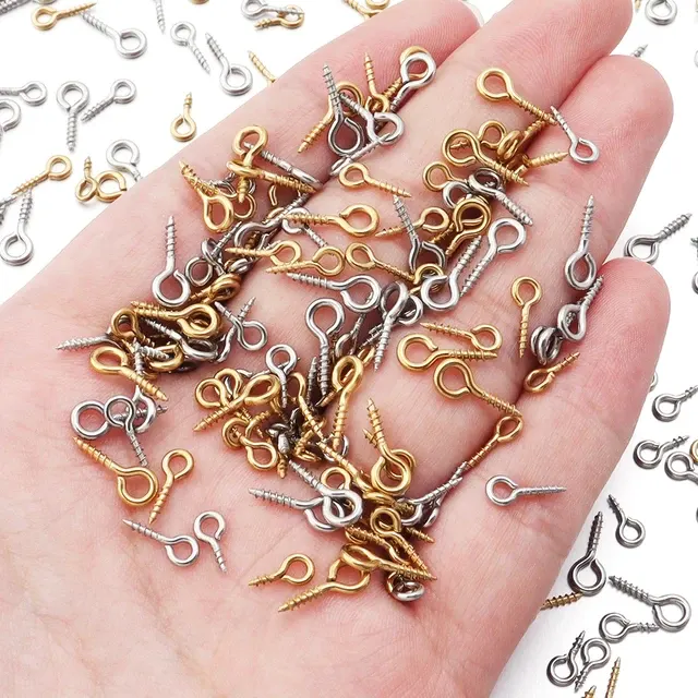 Edelstahl-Augenstifte-Set für DIY-Schmuck 3