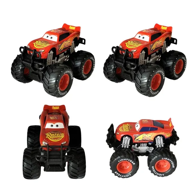 Metall-Rückzieh-Offroad-Spielzeugauto, Big Wheel 3