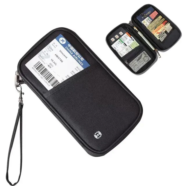 RFID-Reisepasshülle mit Kartenfächern 2