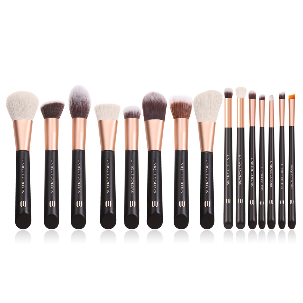 Professionelles Puder-Pinselset 15-teilig 3