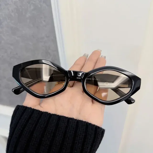 Retro Quadratische Sonnenbrille Unisex Klassisch 3