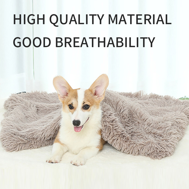 Ultraweiches Hundebett mit waschbarem Bezug