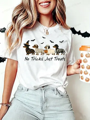 Halloween Grafik T-Shirt