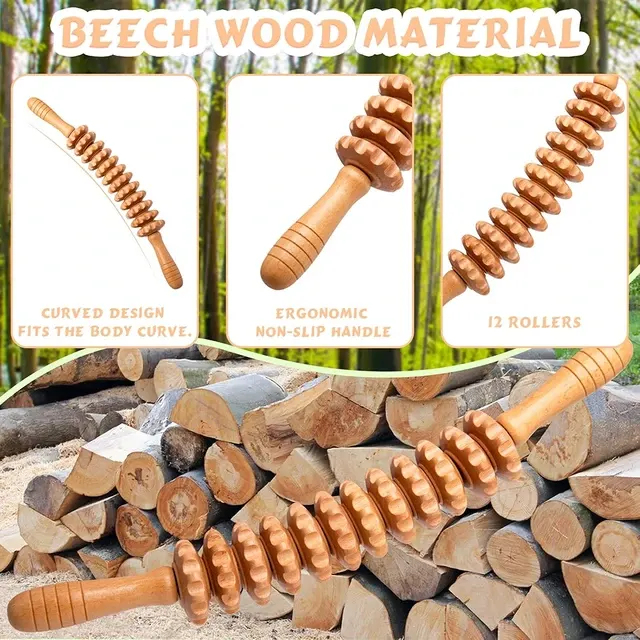 Holz-Massageroller 2