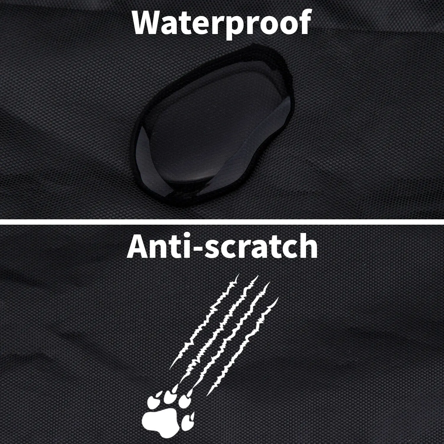Wasserdichte Rücksitz-Schutzmatte für Haustiere 4