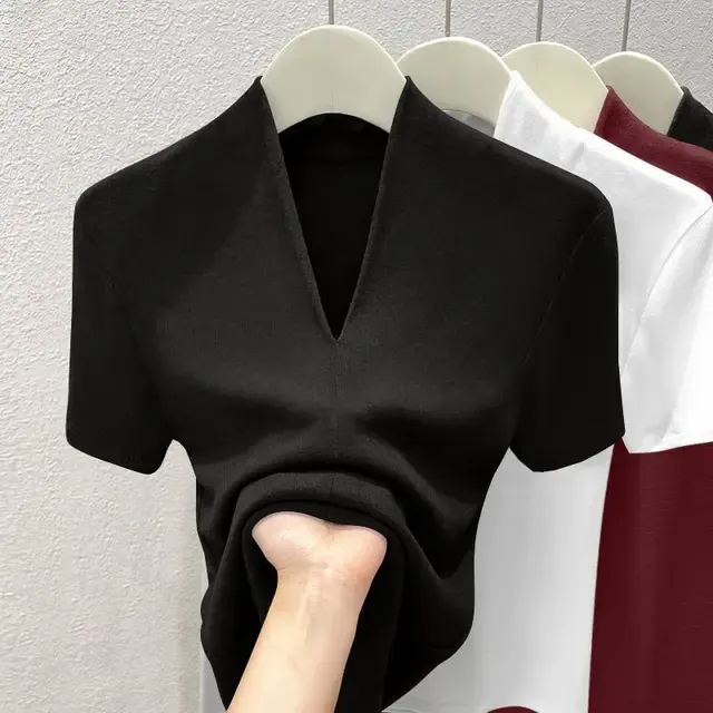 Damen Basic T-Shirt 4