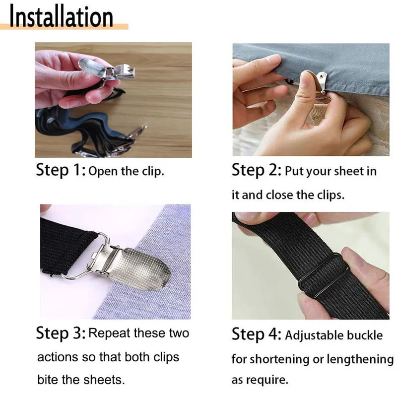Bettlaken-Clips 3