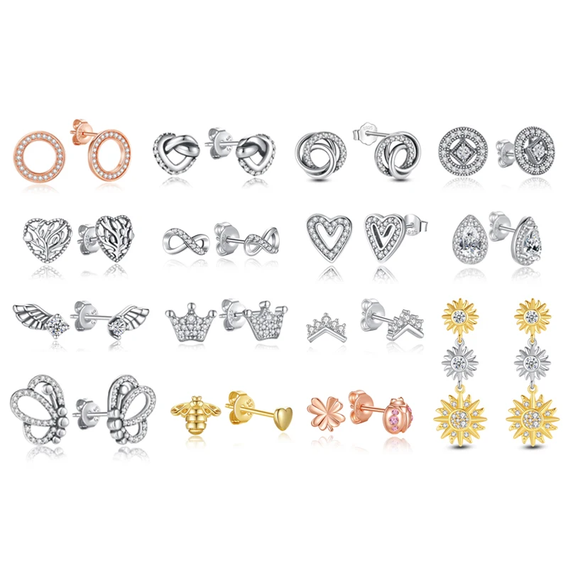 Silber-Ohrstecker