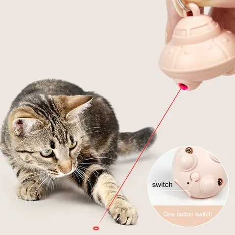 USB-Laser-Katzenspielzeug mit Automatik