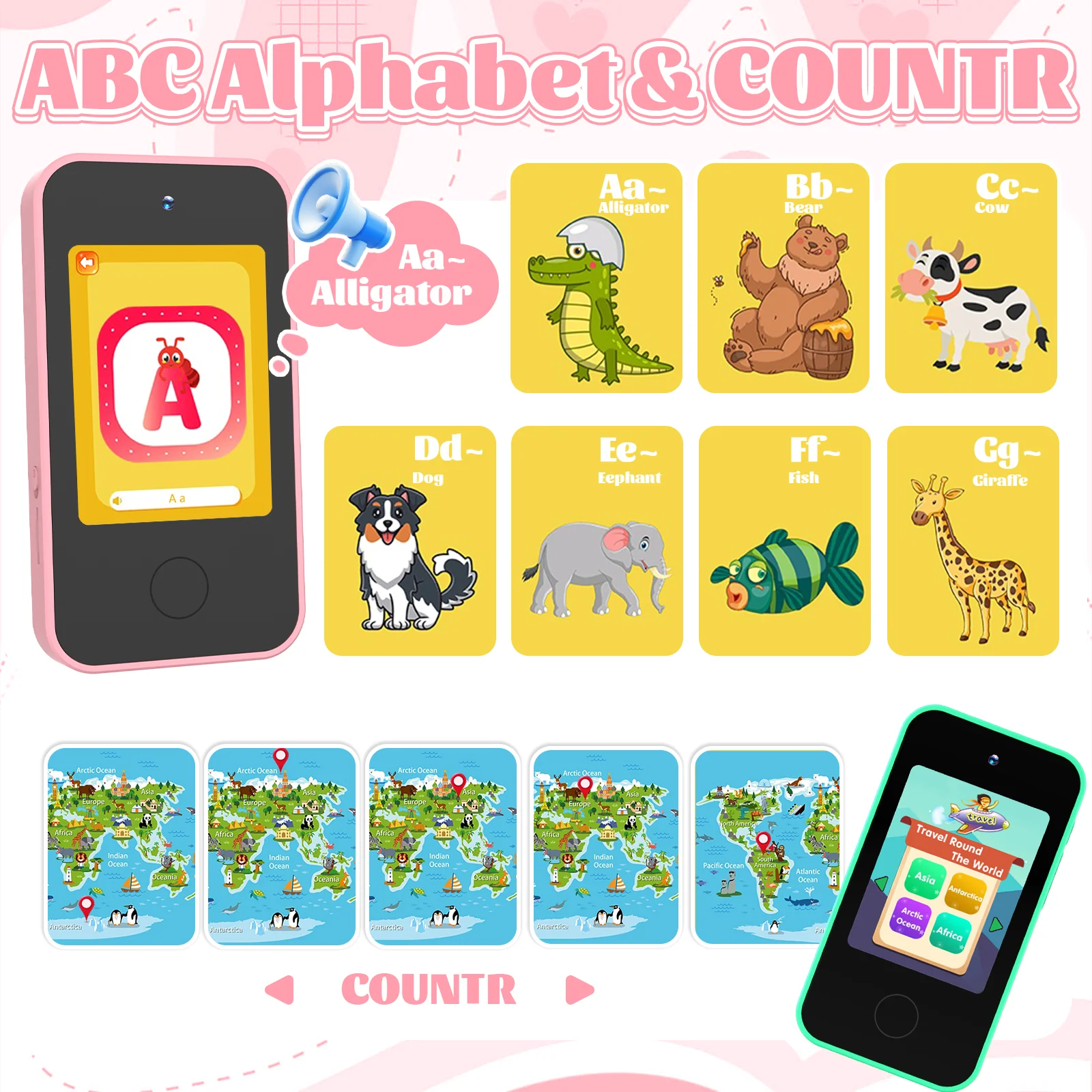Kinder Spielzeug-Smartphone 4