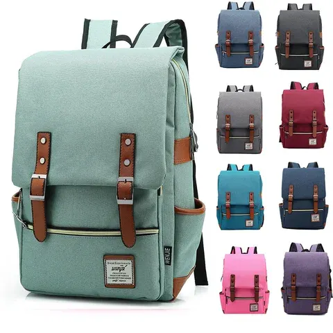 Canvas-Laptop-Rucksack