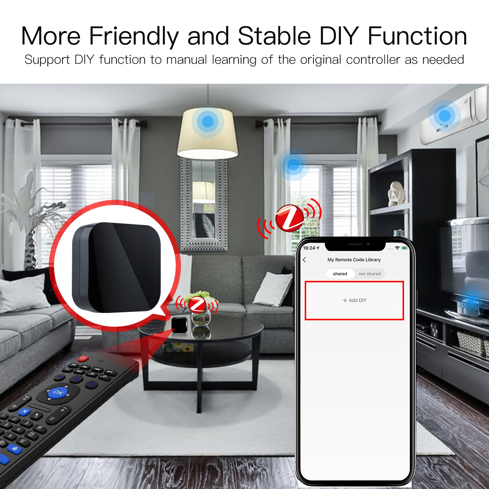Infrarot-Fernbedienung mit Zigbee 3.0 4