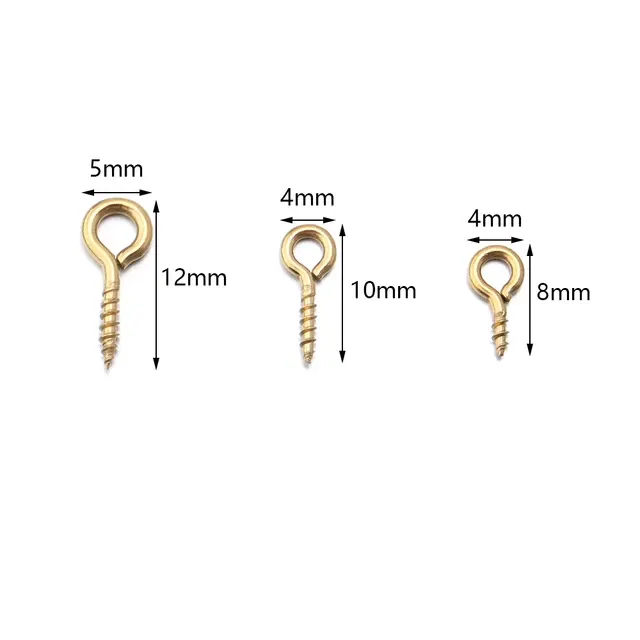 Edelstahl-Augenstifte-Set für DIY-Schmuck 4