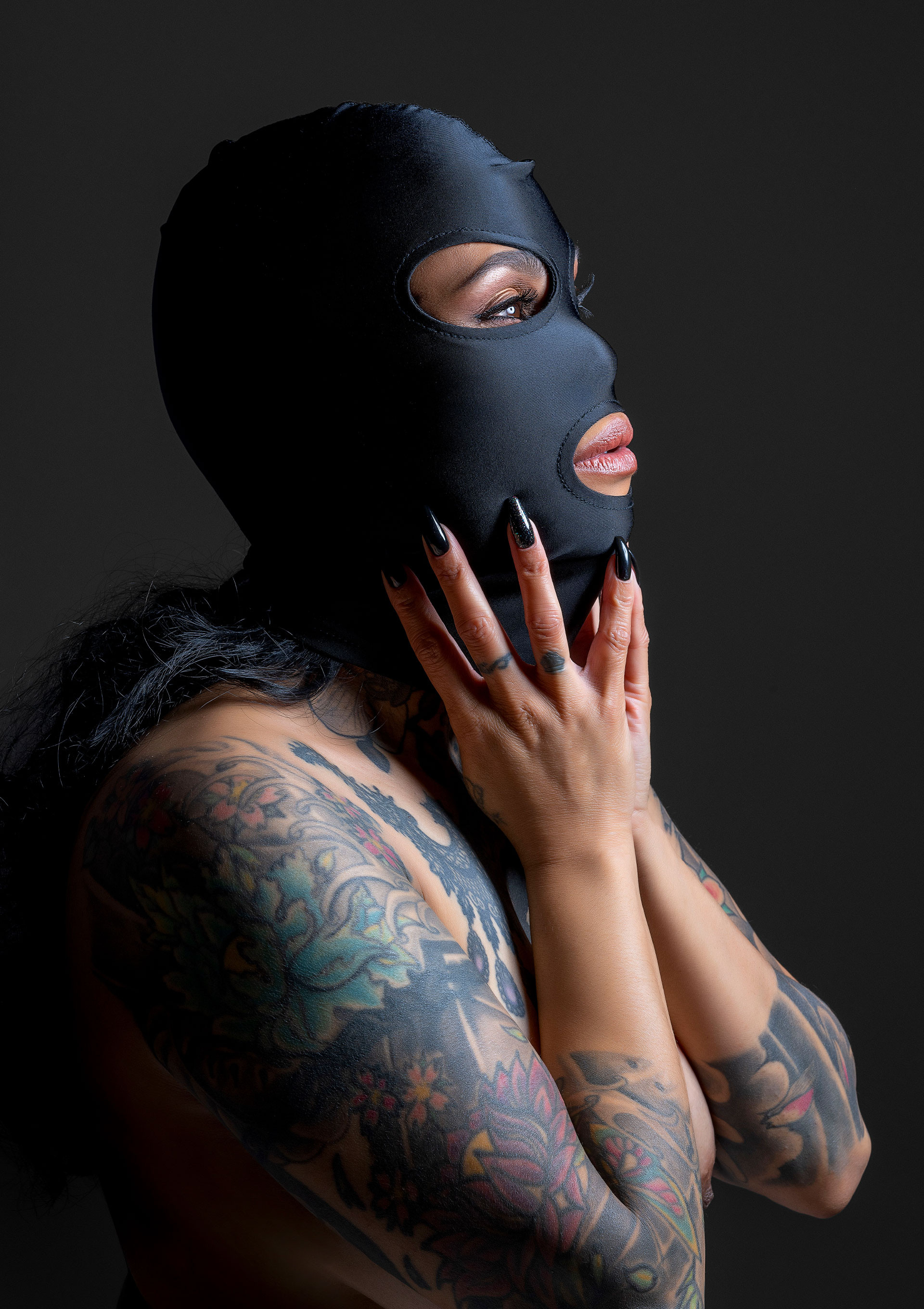 Spandex-Kopfhaube Spandex Hood 3