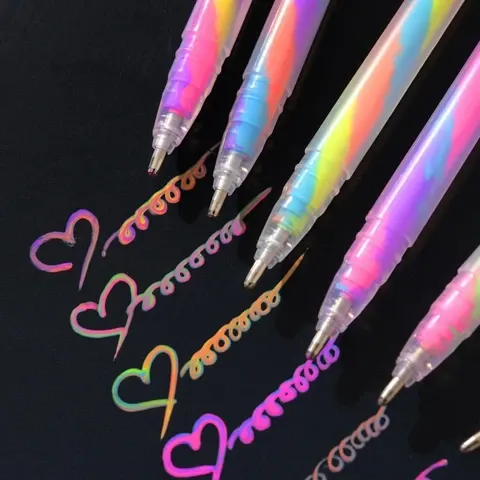 Glitzer-Gel-Textmarker