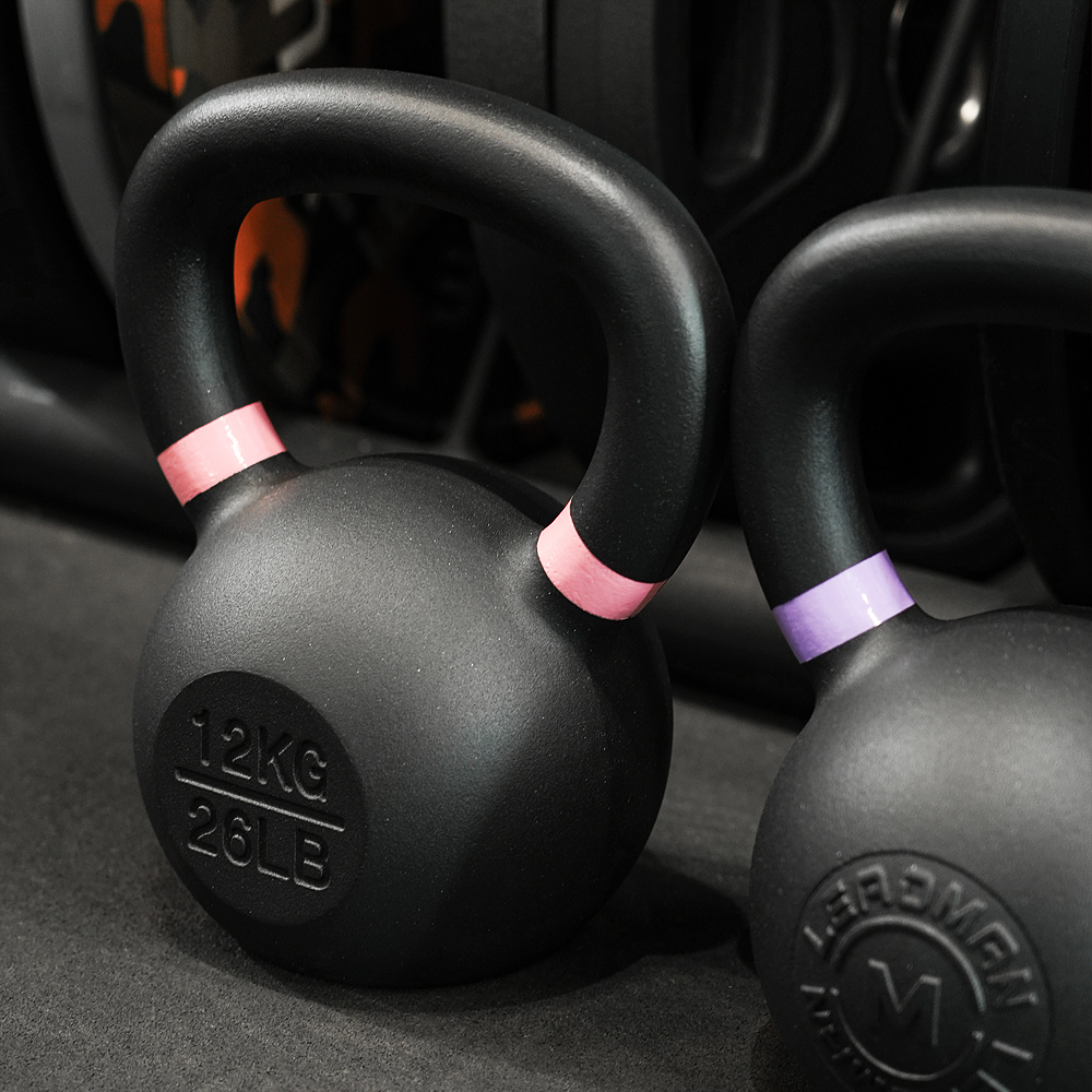 Umweltfreundliche Gusseisen-Kettlebell für Fitnessstudio 2