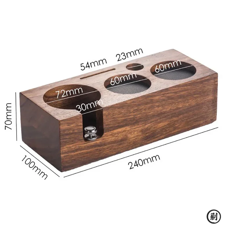 Holz-Tamper-Ständer mit Rutschschutz 4