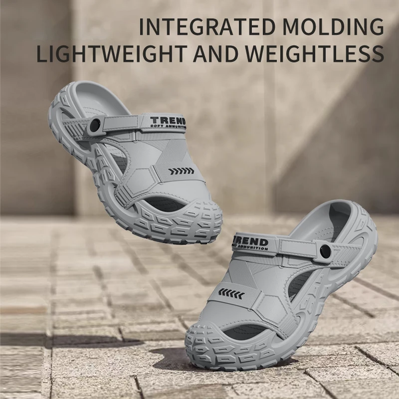 Dicke Sohle EVA-Sommersandalen für Herren 4