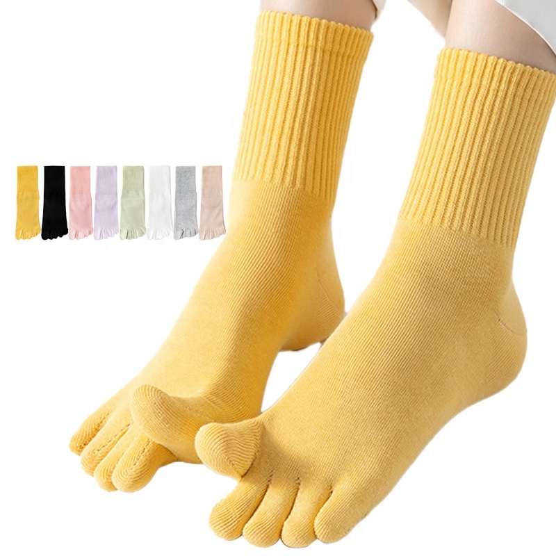 Geruchshemmende Damen-Zehensocken, 4er-Set