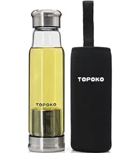 Trinkflasche mit Fruchteinsatz 2