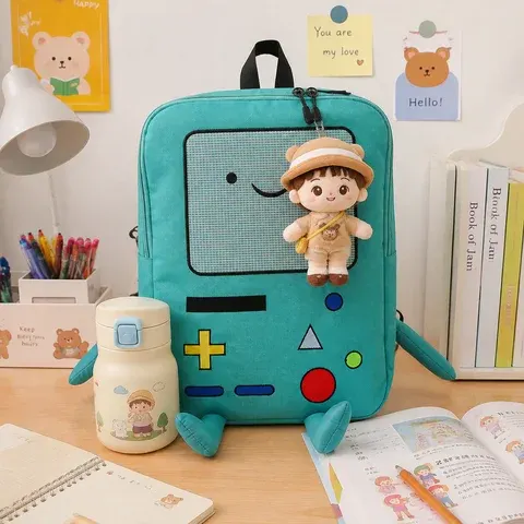 3D-Roboter-Canvas-Rucksack