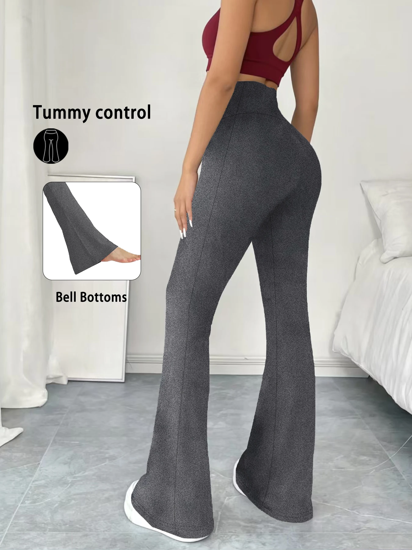 Schlaghose Yoga-Leggings