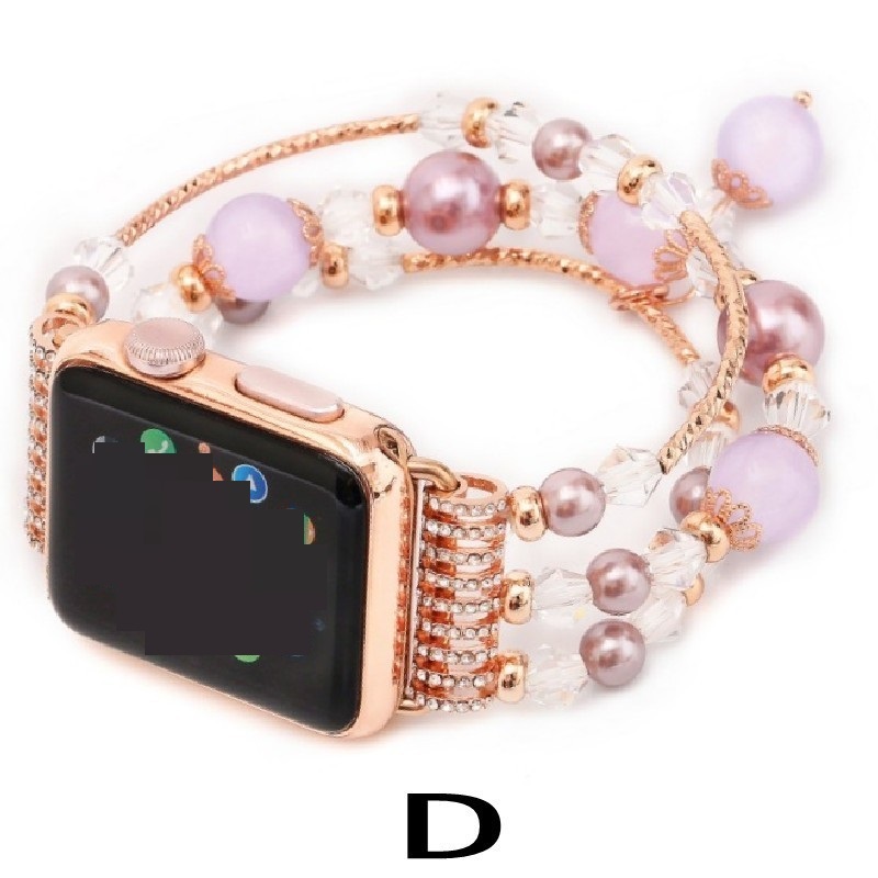 Elastisches Perlen-Uhrenarmband für Apple Watch 2