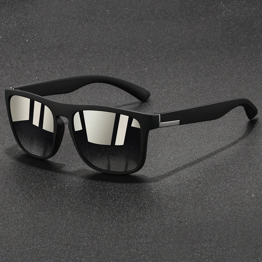 Quadratische Retro-Sonnenbrille 3